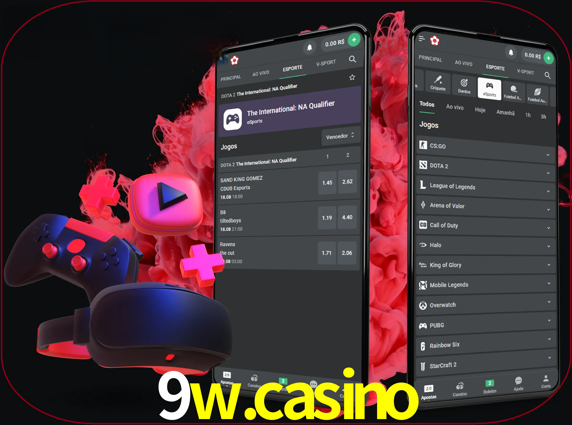 Para ter a aplicação móvel 9W.CASINO no seu smartphone, basta descarregar o ficheiro apk e seguir as instruções.
