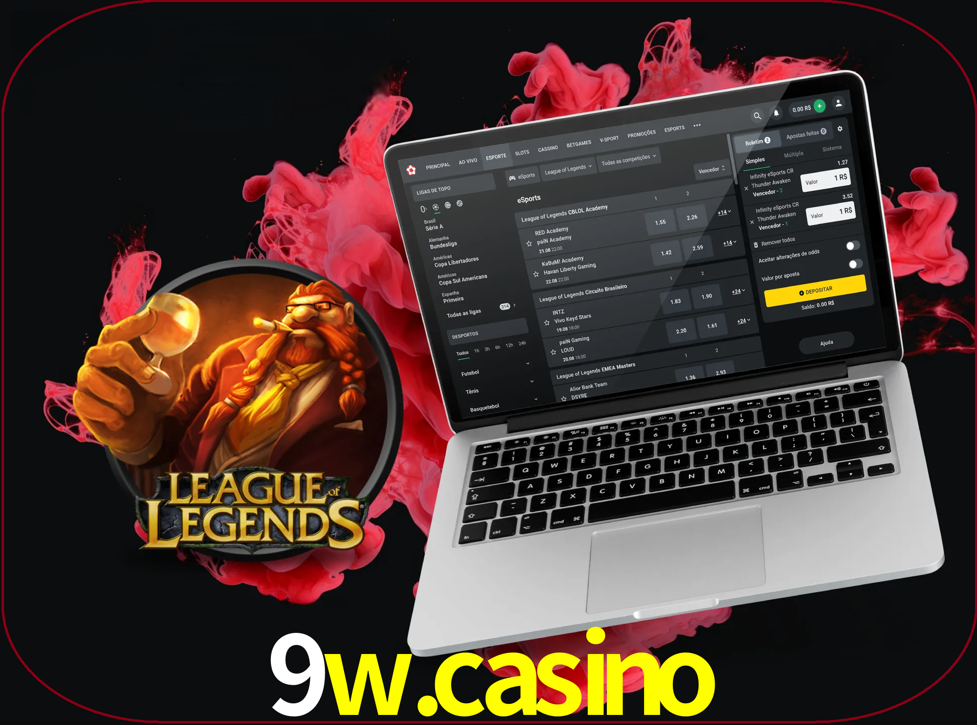 Se é um fã deste jogo, muitos torneios fantásticos que o vão surpreender estão disponíveis no 9W.CASINO.