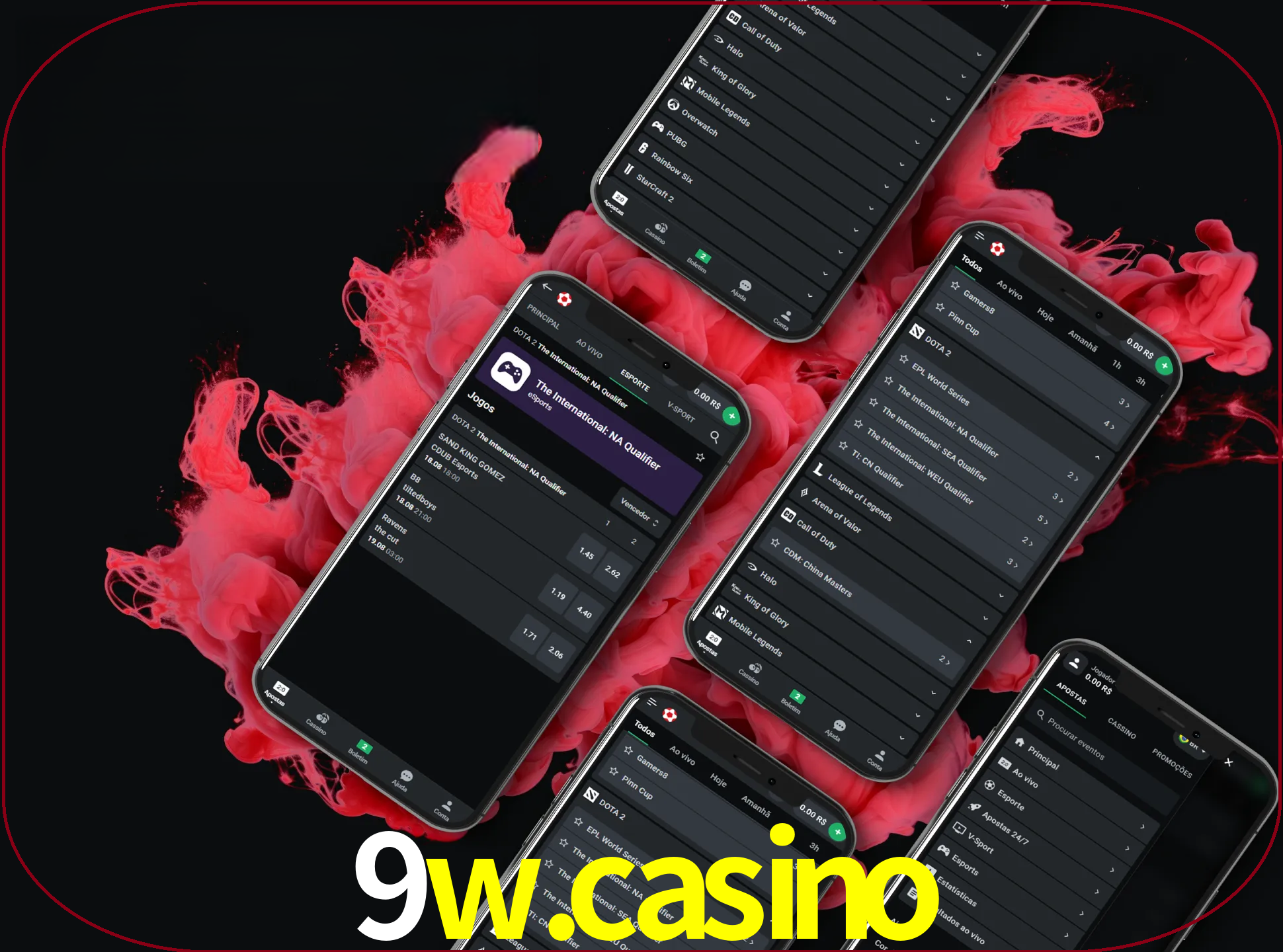Se o seu smartphone não for compatível com a aplicação, esta opção do 9W.CASINO ajudá-lo-á a desfrutar do jogo.