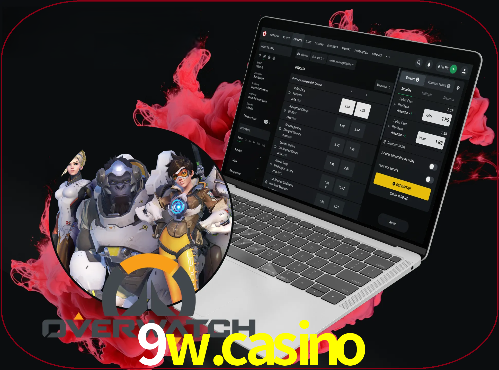 Os fãs deste fantástico jogo apreciarão a abundância de jogos e podem também ganhar dinheiro real apostando no 9W.CASINO.
