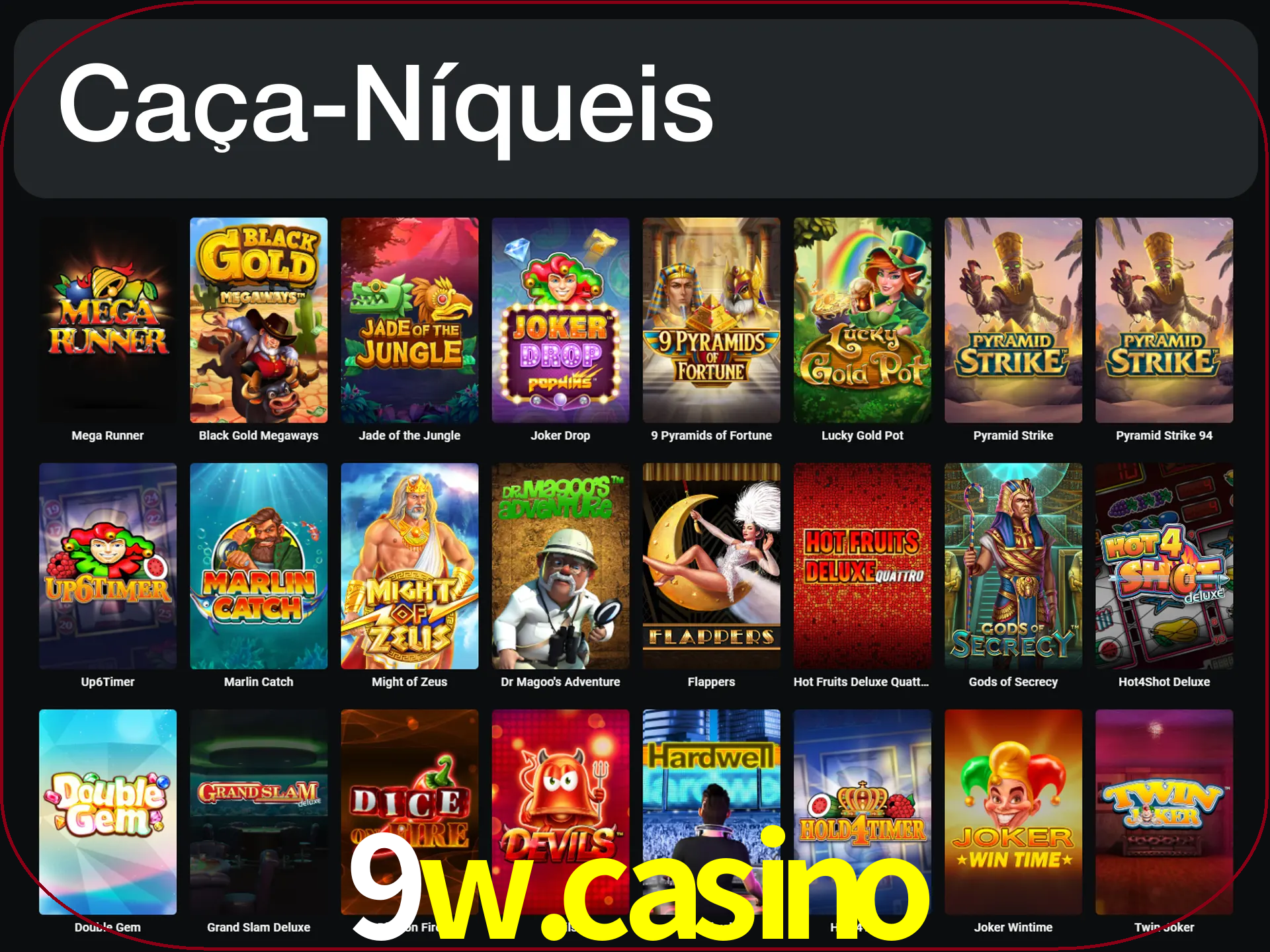 LeonBet tem mais de 3000 slots para jogar.