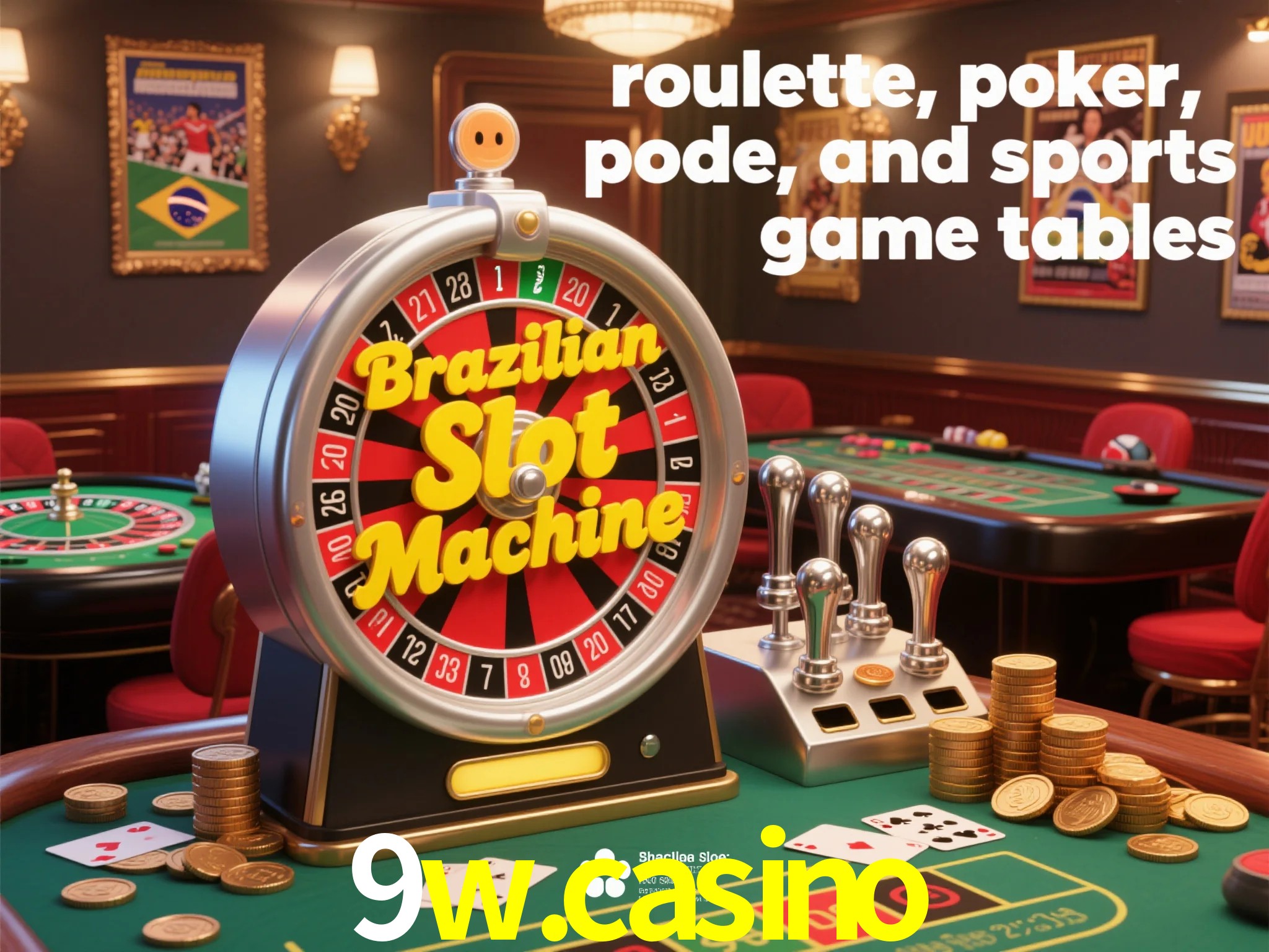 Os jogadores brasileiros podem facilmente obter elogios da 9W.CASINO simplesmente apostando em disciplinas cibernéticas.