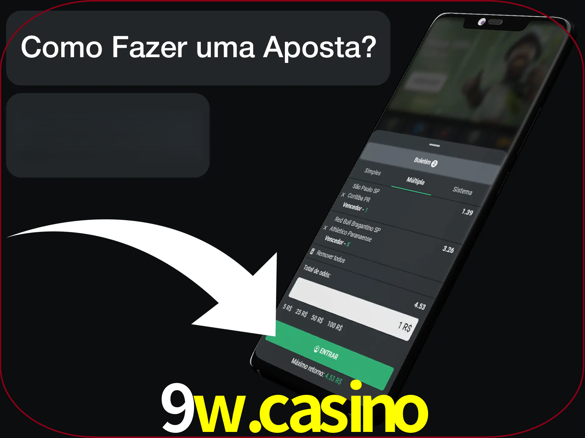 Preencha sua aposta e aguarde o resultado.